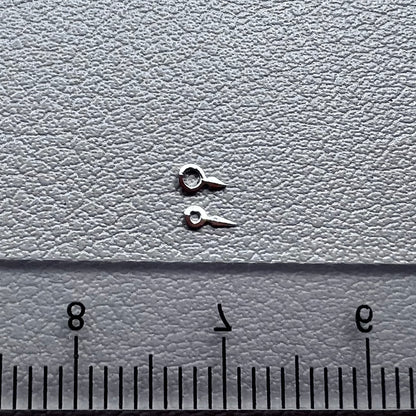 2 Sets/Pack 3x2.5mm Silver Watch Hands for Ronda 763 762 751 1062 1063 Movement