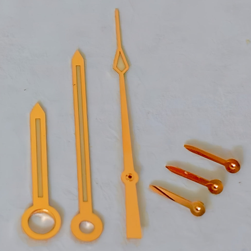 Rose Golden Trim Watch Hands for Speedmaster/Seamaster ETA/Dandong 7750