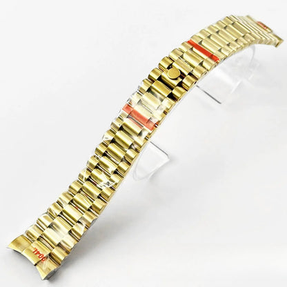 Daytona 40mm Mens Watch Steel Case for Daytona VK63 VK64 Case Fits 20mm Strap