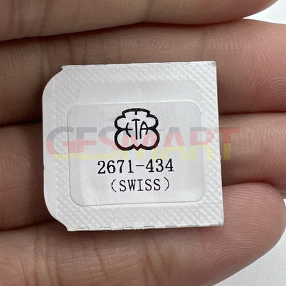 Watch part spring click for ETA 2671 movement, precision replacement by Ref.434 brand.