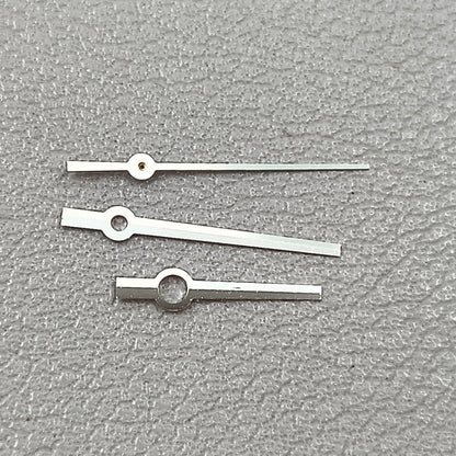 2 Sets/Pack NO Luminous Silver Trim Watch Hands For  NH35A/NH36A Movement