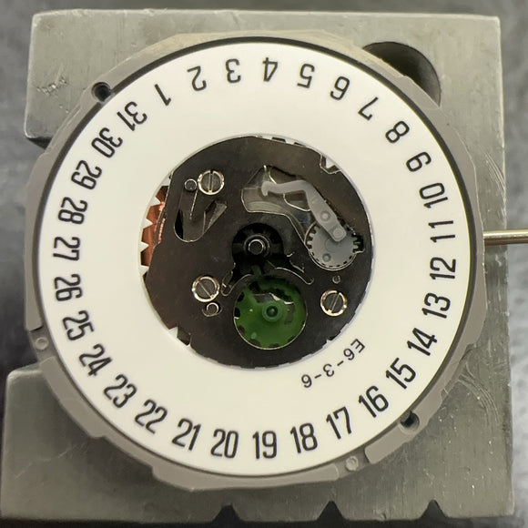 Japan Made Miyota 1M15 Quartz Movement 2 Hands Date At 6 Watch Repair Part