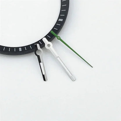 Green Luminous Logbook Watch Hands Green Orange Red Second Hand for NH35/NH36