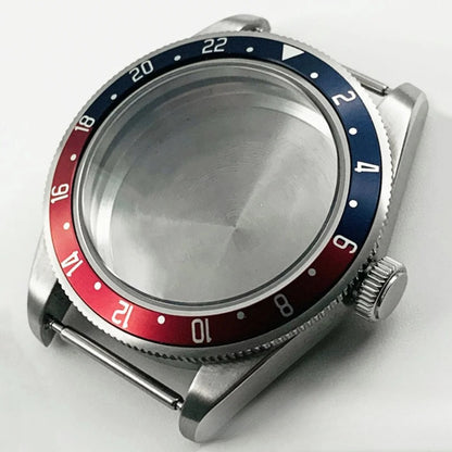 39MM Bezel Domed Sapphire Crystal Case for NH34 NH35 NH36 NH38 ETA 2824 PT5000