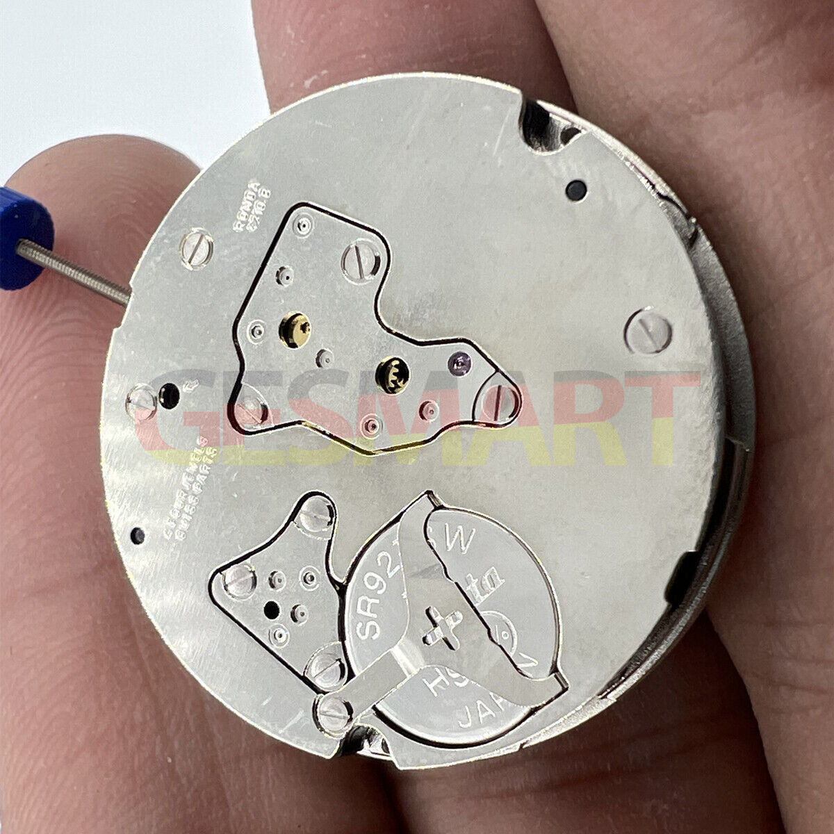 Ronda 4210B Swiss quartz watch movement, precision timekeeping for watch repairs and accessories.