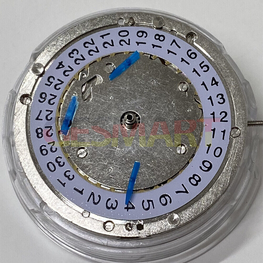 China Made Press Skip Calendar watch with automatic mechanical movement, small second at 6/9/12, sporty style