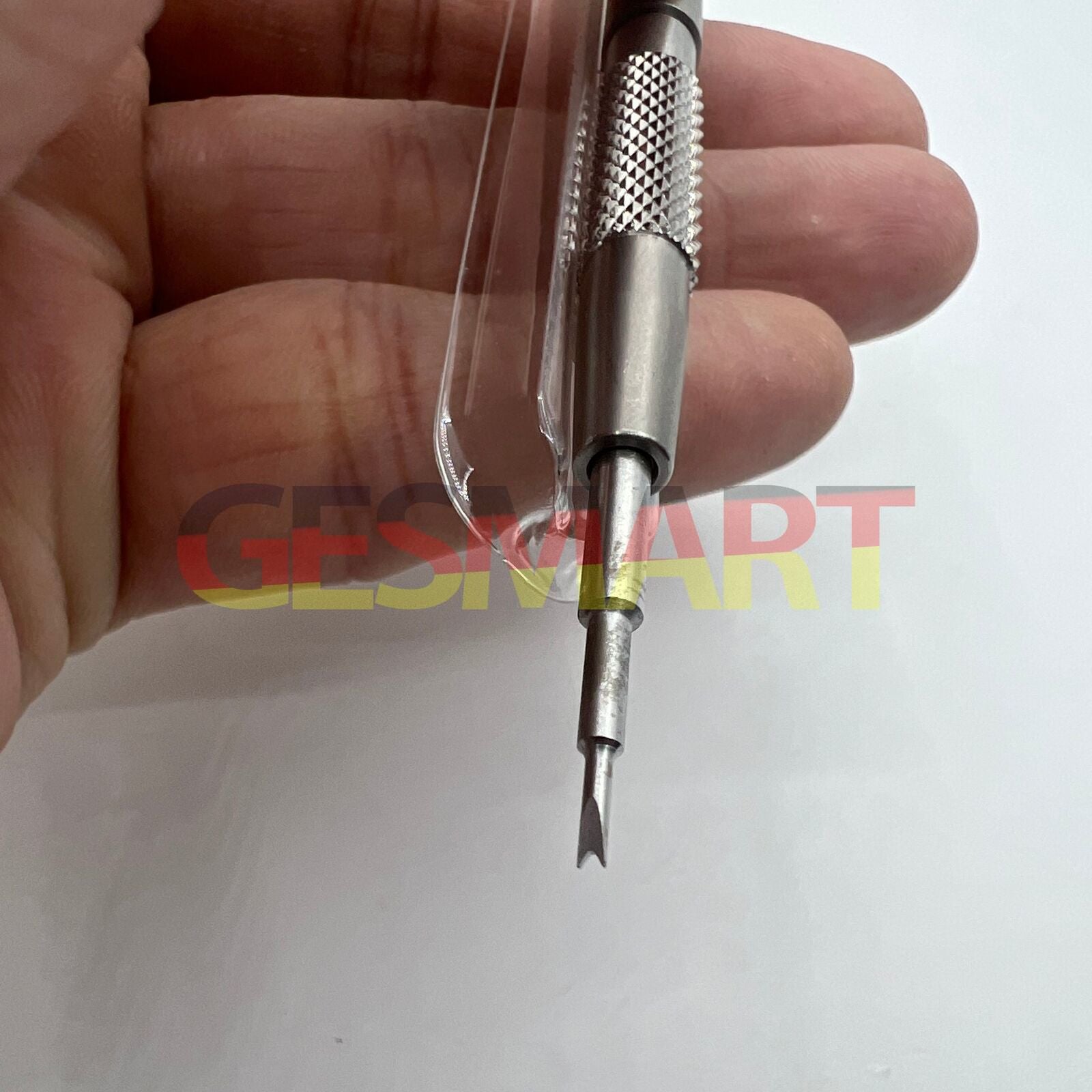 Bergeon 6767-F spring bar tool for precise watch bracelet adjustment and secure fitting.