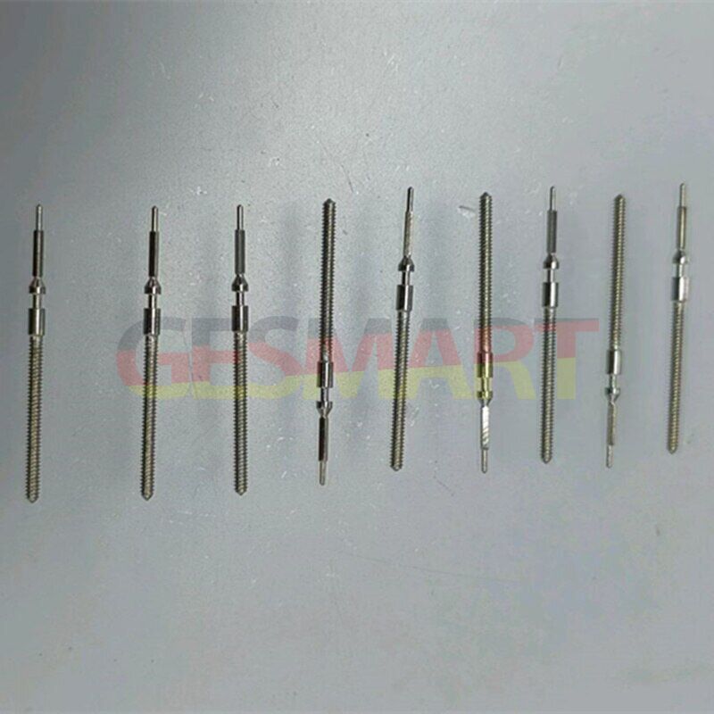 1. Set of 3 ISA 8172 watch winding stems for precise movement repair.  