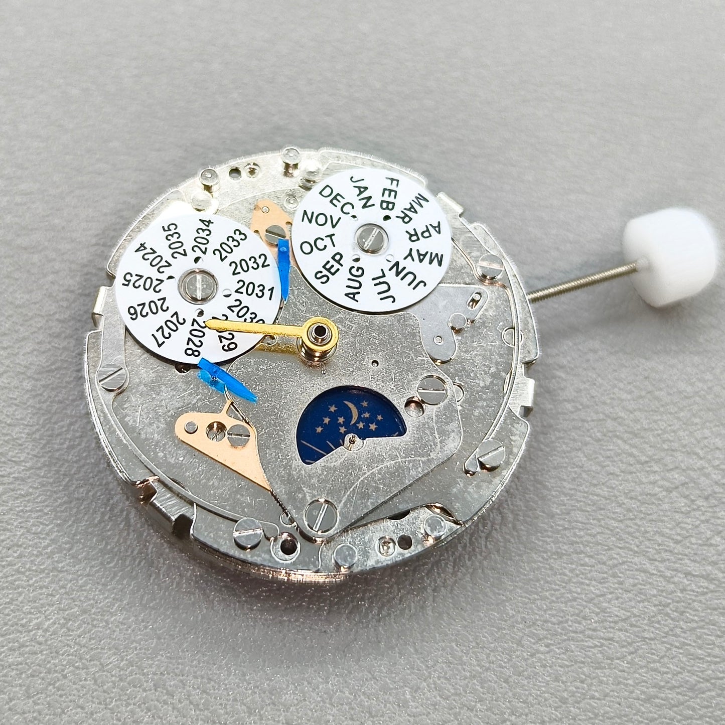 Shanghai Perpetual Calendar Mechanical Movement ETA 7751 Replacement