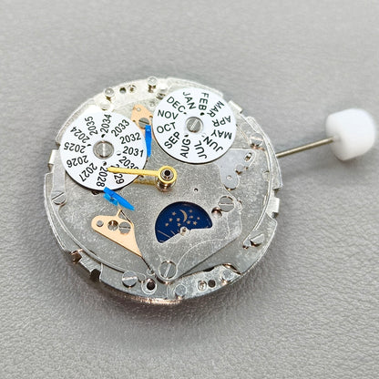 Shanghai Perpetual Calendar Mechanical Movement ETA 7751 Replacement