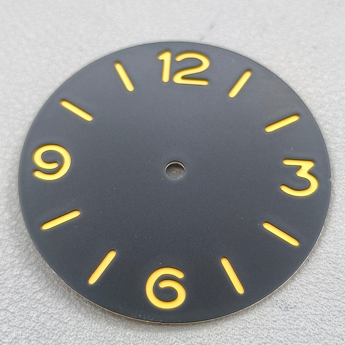 39mm Green Luminous Numberal Watch Dial Suitable for ETA 6497/6498 Movement
