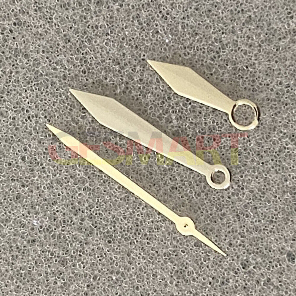 Classic silver and gold-tone watch hands by Golden Rose for NH35/NH36/4R/7S movements