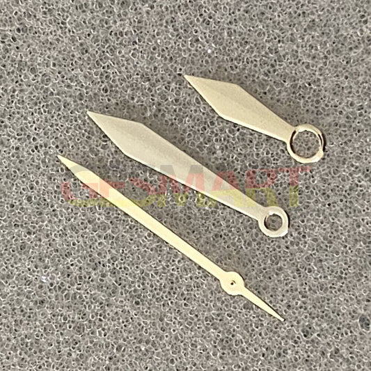 Classic silver and gold-tone watch hands by Golden Rose for NH35/NH36/4R/7S movements