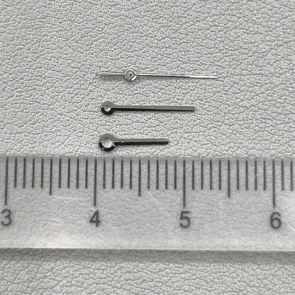 Silver Trim 2 Sets of Watch Hands for Miyota 2035 Quartz Movement