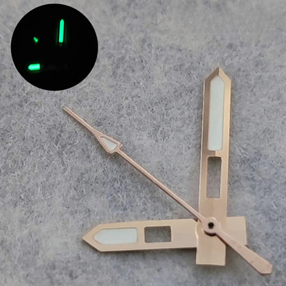 Modified Watch Hands C3 Green Luminous Pointers For NH36 NH35 NH38 7S/4R