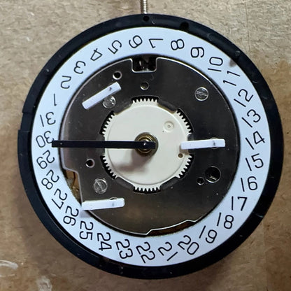 Swiss Made Golden ISA 8174 Quartz Movement 6 Hands Alarm Clock with Sound Pad