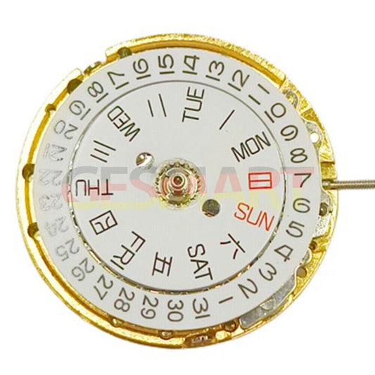 Golden Nanning 8205 automatic watch with day-date feature, Chinese mechanical movement by Golden Nanning.