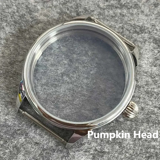 42MM Waterproof Stainless Polished Watch Case for ETA6497 Seagull ST36 Movement