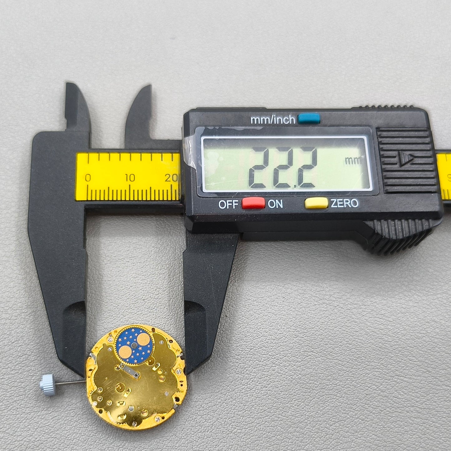 Ronda 706.3 Quartz Movement Multifunctional 6 Hands Small Second@3/9/12