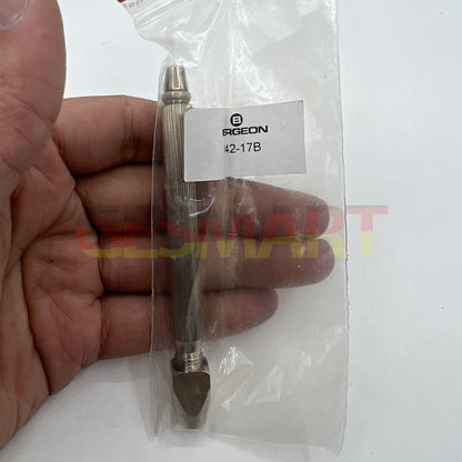 Bergeon 1842-17B pin vise set with square head for precise watch accessory repair and assembly tasks.