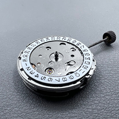 Dandong Silver automatic watch accessory showcasing precise mechanical movement with second stop feature.