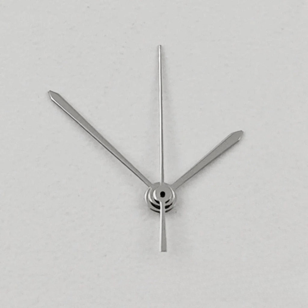Silver Black Watch Hands Pointer No Luminous for NH35 NH36 NH38 NH39 NH70