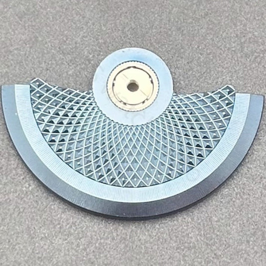 Modified Light Blue Snake Scales Rotor Oscillating Weight for NH35 NH36 Movement