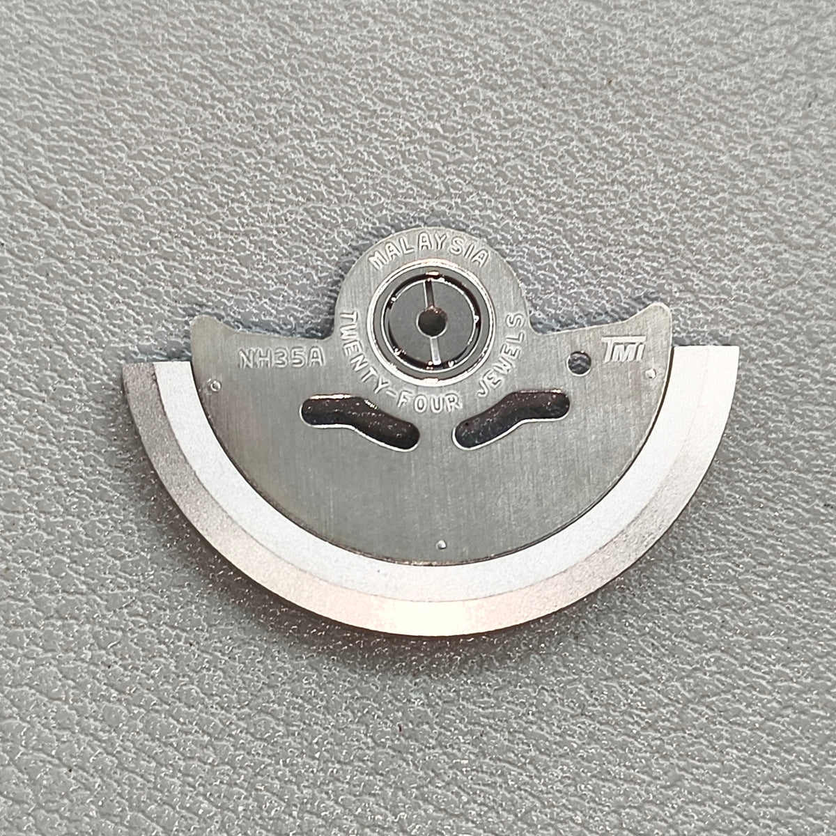 Replacement Silver Rotor Oscillating Weight Generic for NH36 Movement