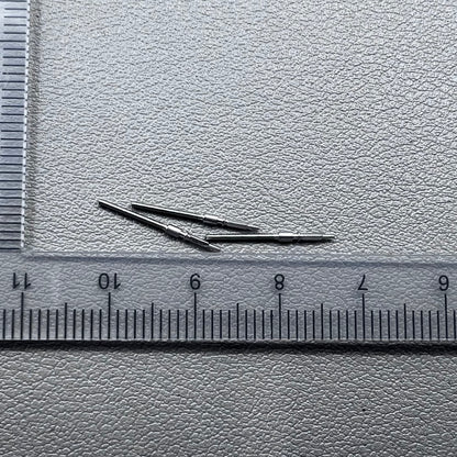 Set of 3 ETA 2783 winding stems for precise watch movement adjustments and repairs.
