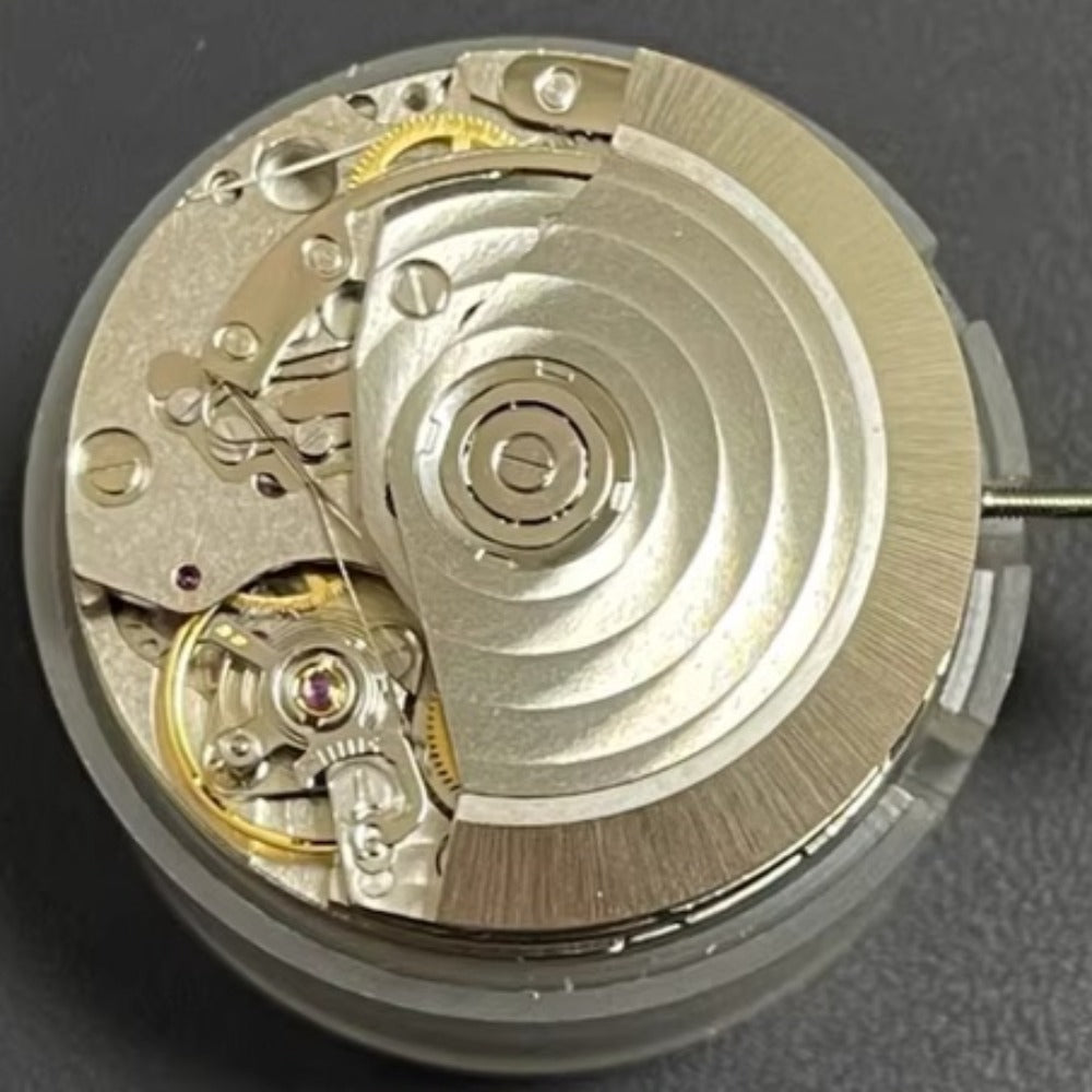 Dandong Factory SL4630 black disk watch part with mechanical movement for repairs and upgrades