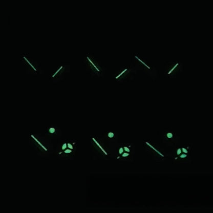 Modified Multicolor Trim Watch Hands with Green Luminous for NH05 NH06 Movement