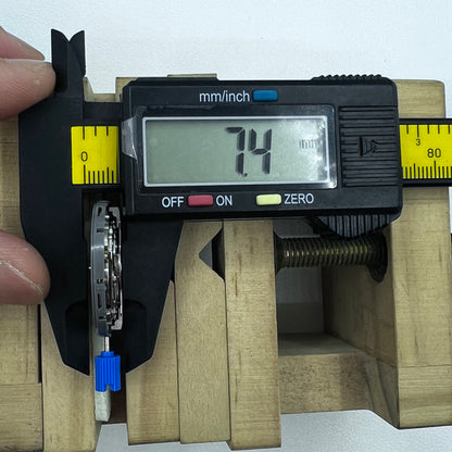 Seiko NH36 NH36A Movement Black Disk Week English font Crown@3.8