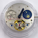 Bare Balance Wheel At 6 Star Phase At 3 Lady Automatic Mechanical Movement