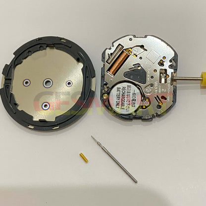 Hattori Epson TMI VS3J solar quartz movement for watch repair, Japan precision timekeeping.