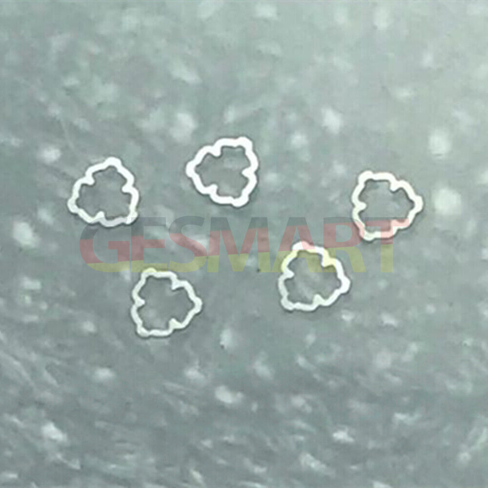 Triangle plum blossom-shaped shock absorber spring for ETA2824/2836/2834 watch movements, enhancing durability.