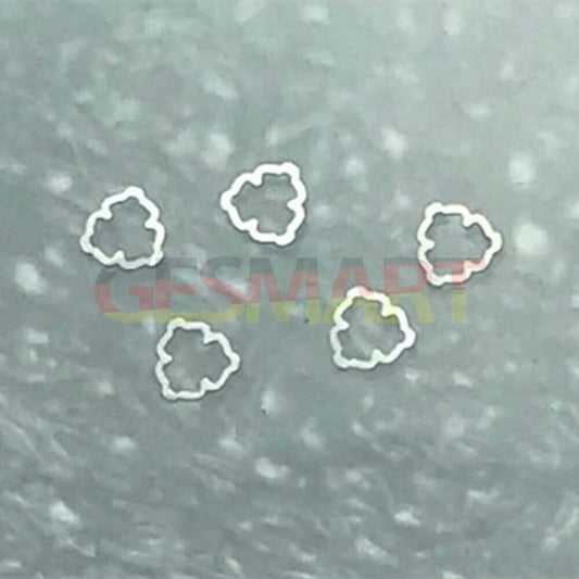 Triangle plum blossom-shaped shock absorber spring for ETA2824/2836/2834 watch movements, enhancing durability.