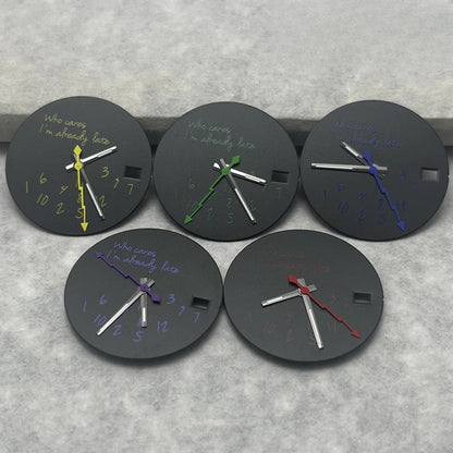 28.5mm Watch Dial Black/White Face Fits NH34/35/36/4R/7S SKX007 SKX009 SRPD