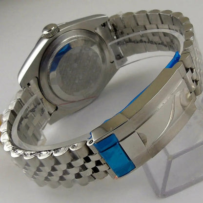 Polished 36/39MM 316L Steel Watch Case Fit ETA 2824 2836 8215 NH35 NH36 7S26