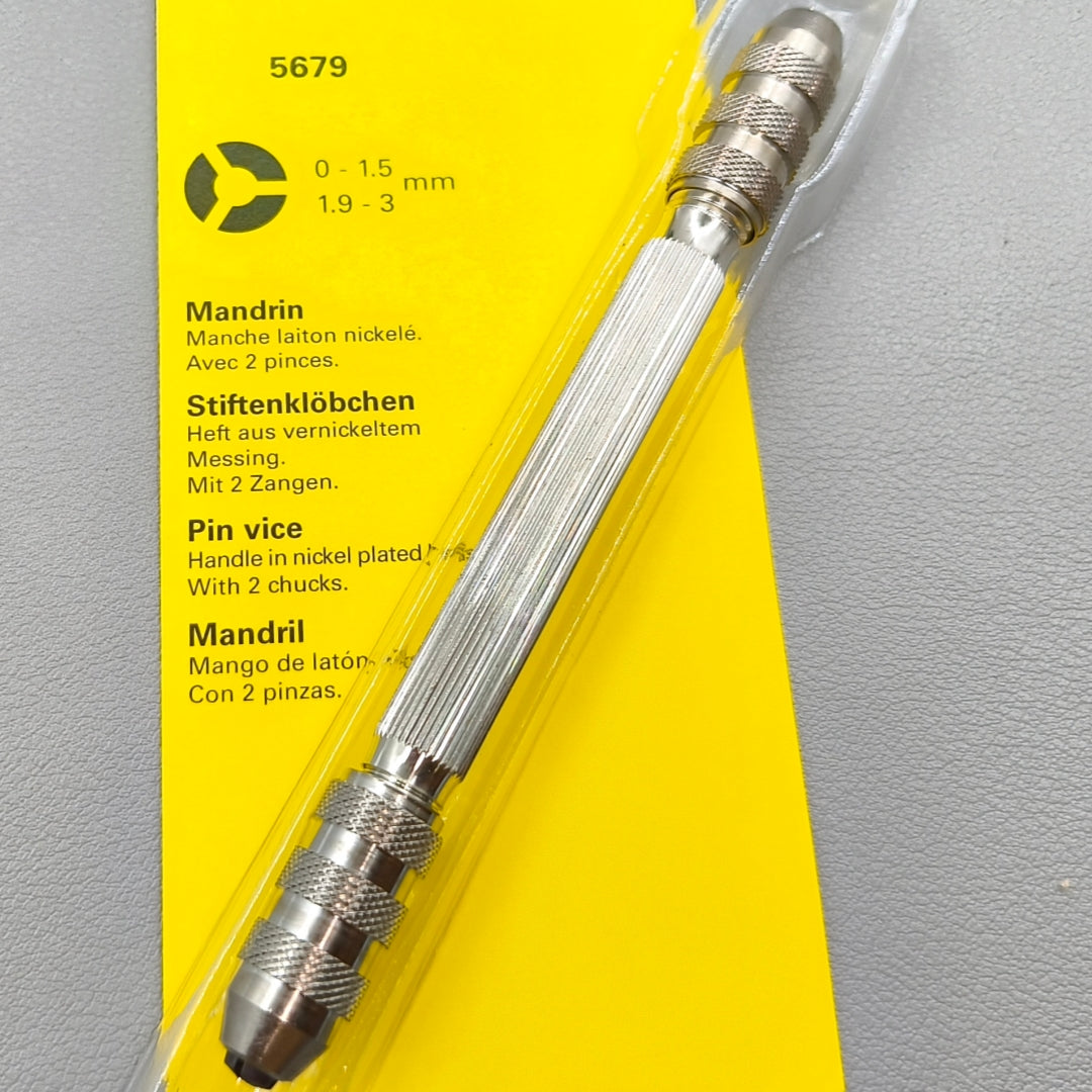 Swiss Bergeon 5679 Pin Vice Watchmaker Tool Opening