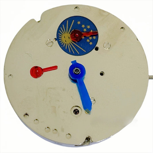 Chinese 2813 8205 Auto Mechanical Movement Moonphase At 12 Small Second At 6/9/12