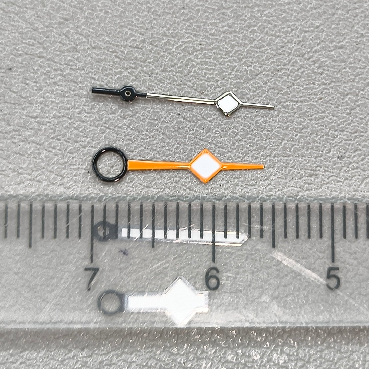 Modified GMT Snow Flake 4 Pins Green Luminous Watch Hands for NH34