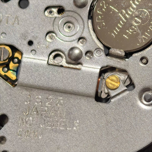 Japan Made Miyota JS25 Quartz Movement Small Second At 3/6/9 Watch Part