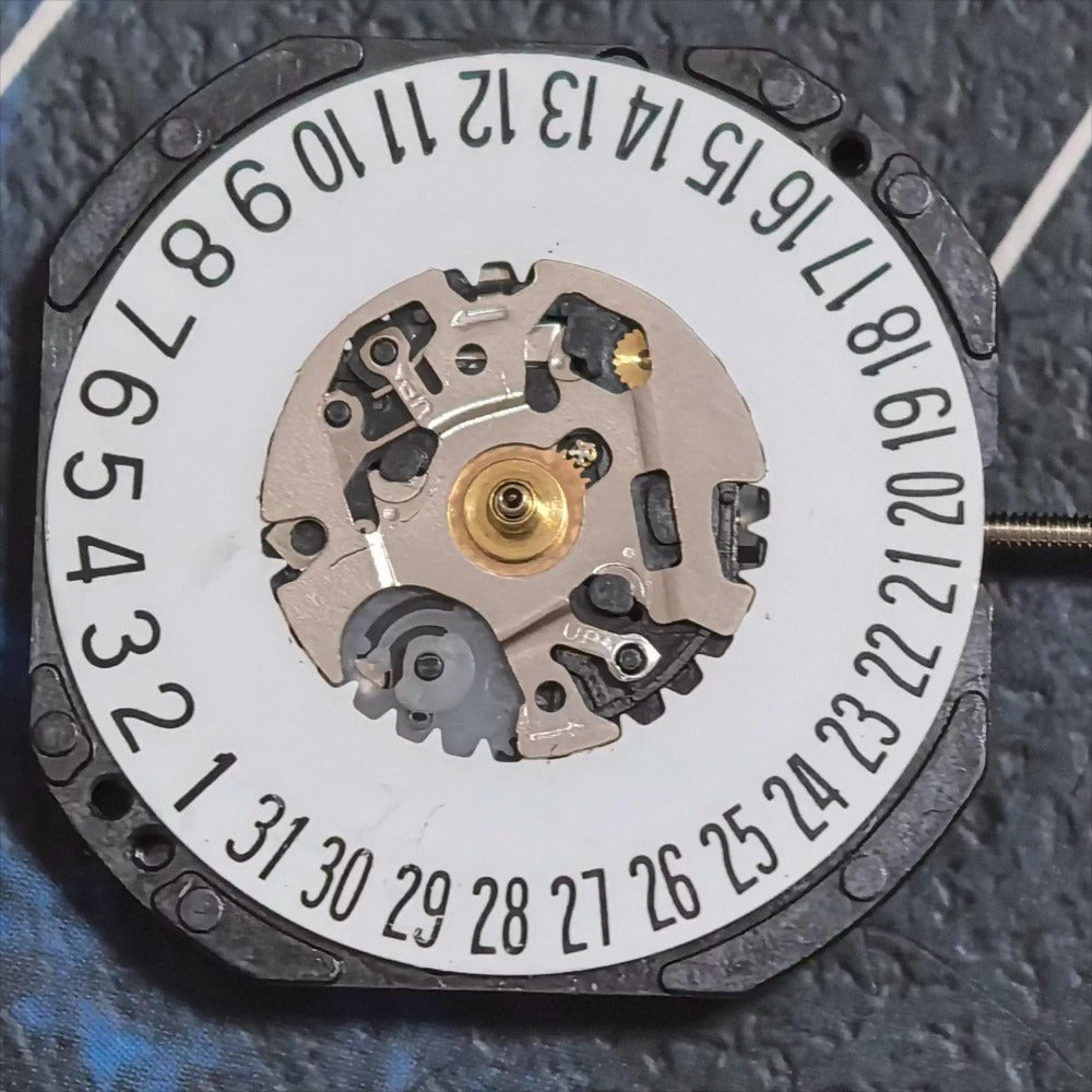 Japan Made Orient HT711 Quartz Movement 3 Hands Date At 6 Watch Part