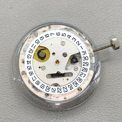 Swiss Genuine ETA C01.211 Chronograph Mechanical Movement 1853 White Dial