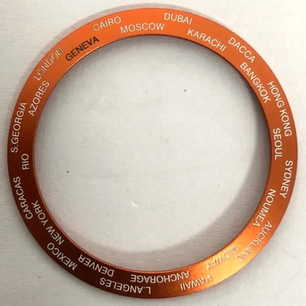 Orange New Watch Bezel 38mm/30.6mm Ceramic Insert Ring Bezels Diy Watches Ring