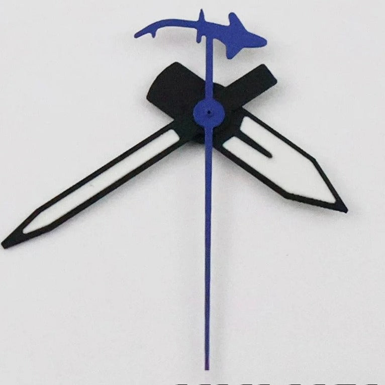 Shark Second Hands C3 Luminous Watch Hands for NH34 NH35 NH36 NH38 NH70 NH72