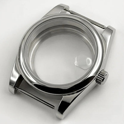 36MM/40MM Round Bezel Watch Case Sapphire Crystal for NH34 NH35 NH36 ETA2824