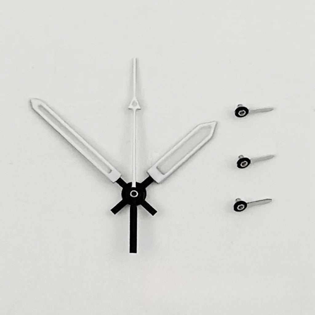 Watch Hands Green Luminous Suitable for VK63 VK63A 6 hands fit 32.5MM Dial