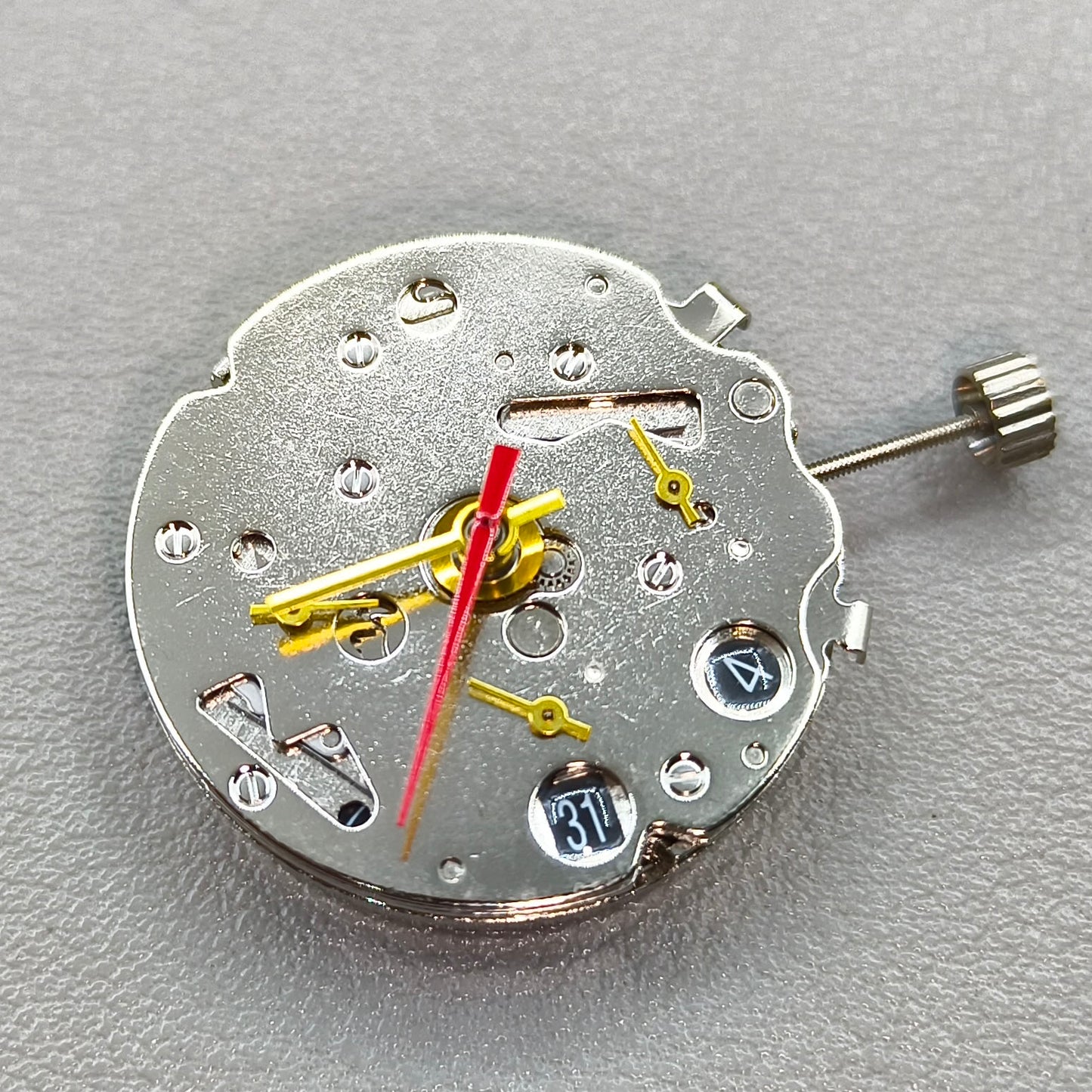 ST16 Mechanical Movement Black Calendar 7 Hands Date@6