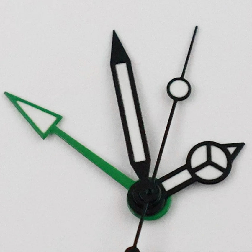 Multicolor 4 Hands Green Luminous Personalized Watch Hand for NH35 NH34A 4R34